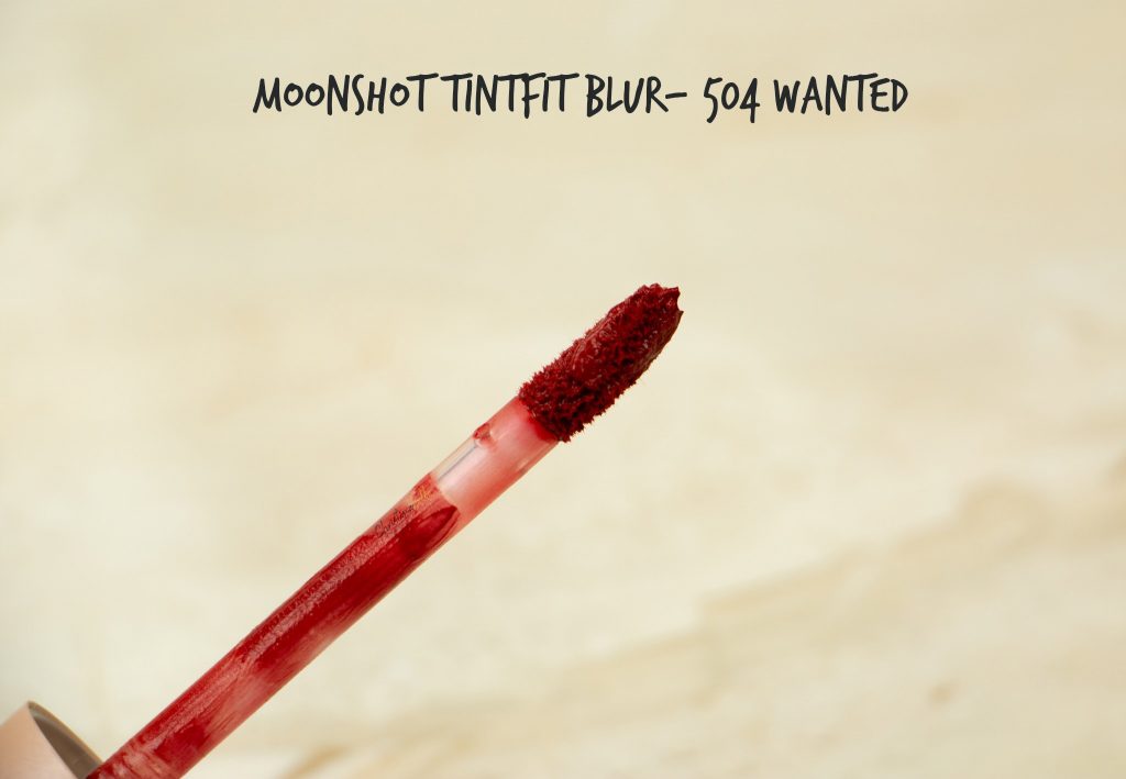 Moonshot tintfit blur 504 wanted review swatch