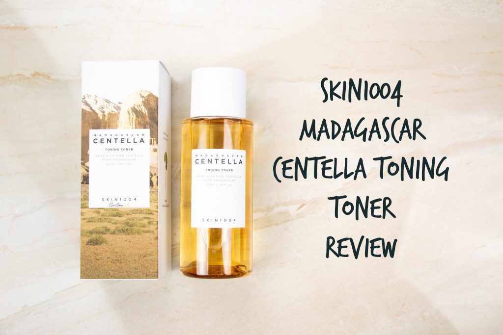 Skin1004 madagascar centella toning toner review