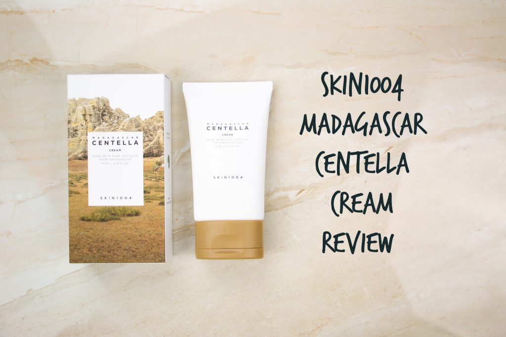 Skin 1004 madagascar centella cream review