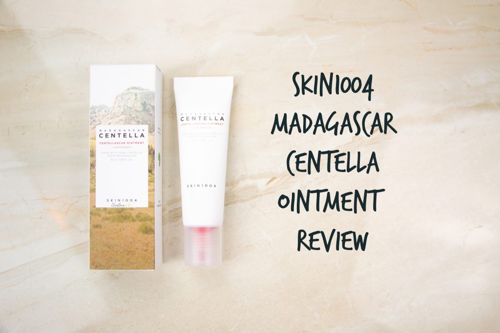 Skin1004 madagasar centella ointment review