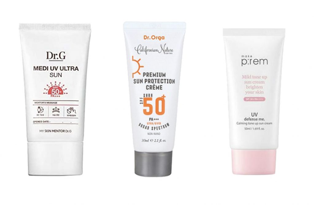 What is the best Korean sunscreen that are SPF 50