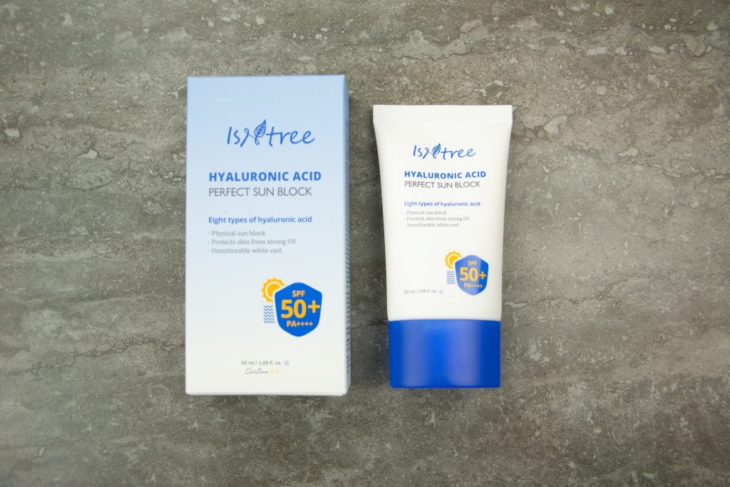Isntree hyaluronic acid perfect sun block review