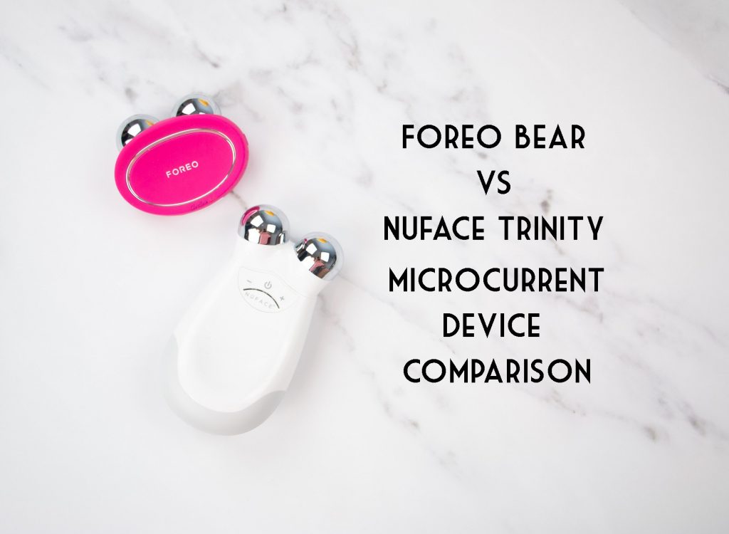 Foreo bear vs nuface trinity micro current device comparison