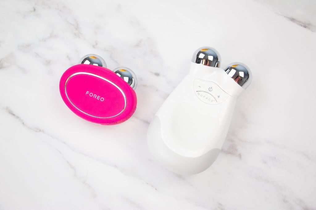 Foreo bear micro current device nuface trinity comparison review