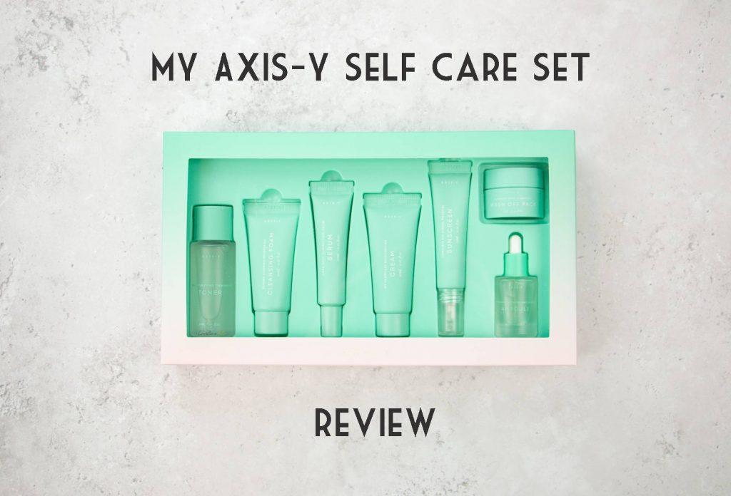 My AXIS-Y self care set review