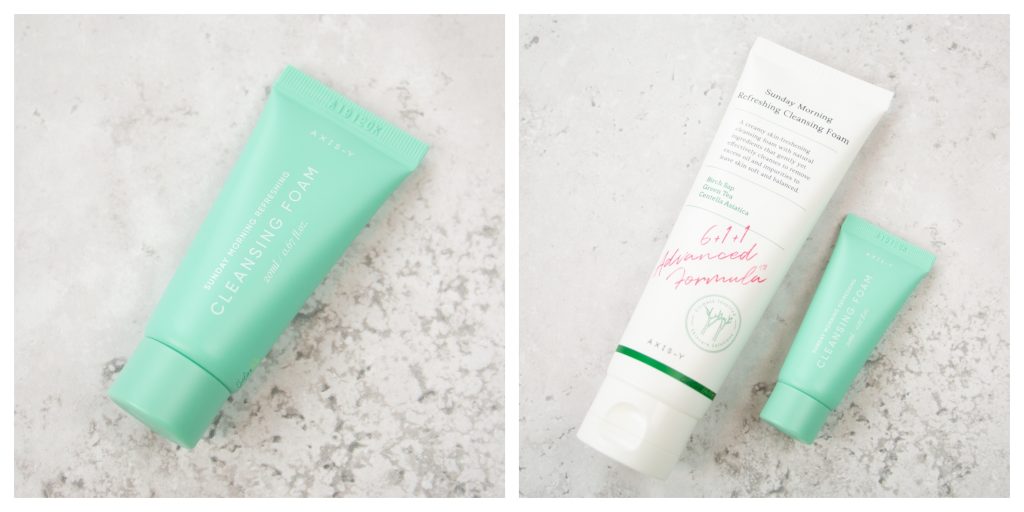 Axis-Y sunday morning refreshing cleansing foam review