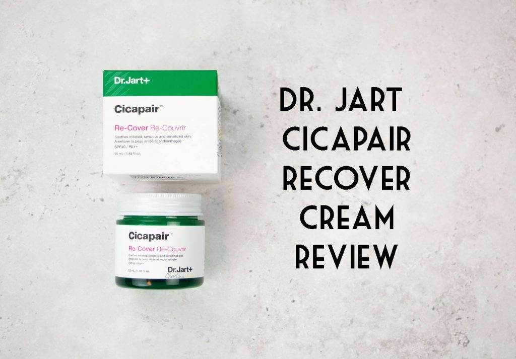 Dr. Jart cicapair tiger grass color correcting treatment review