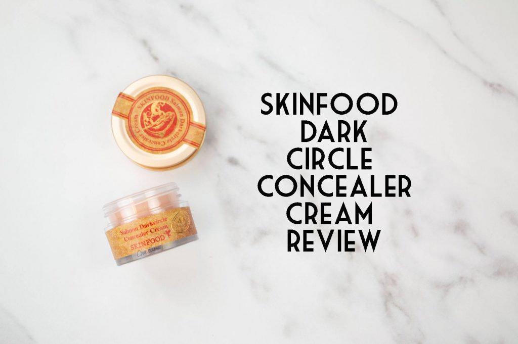 Skinfood dark circle concealer cream review