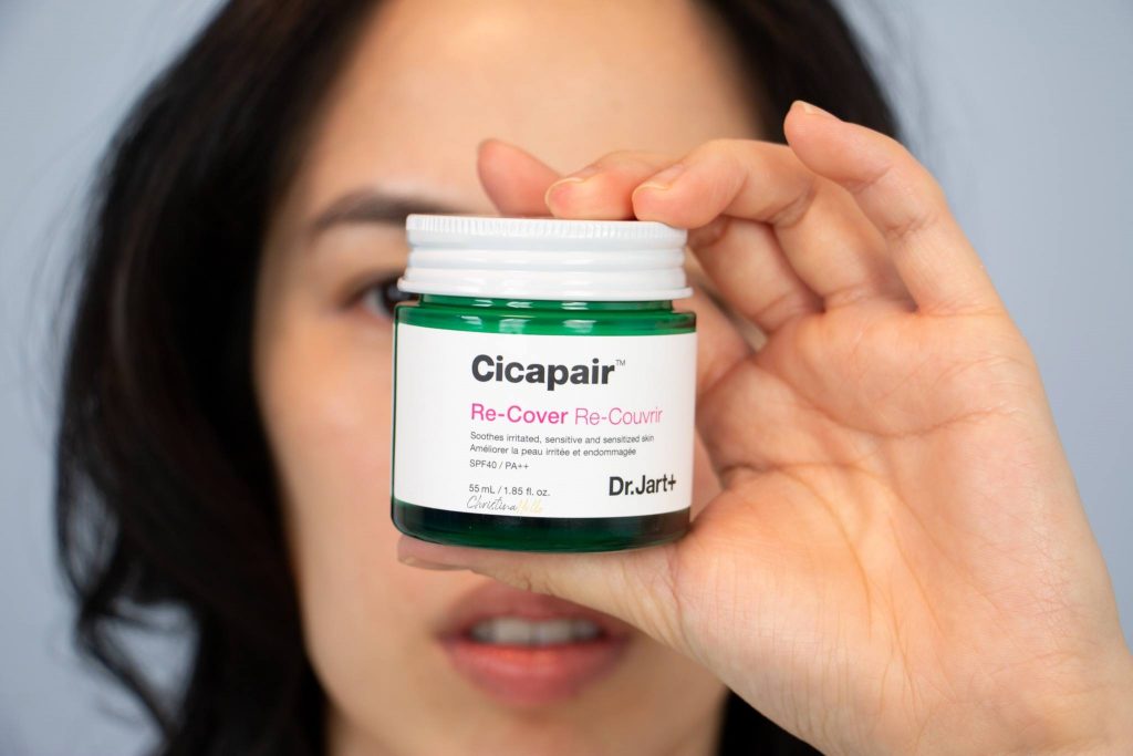 Dr. Jart cicapair tiger grass color correcting treatment cream review
