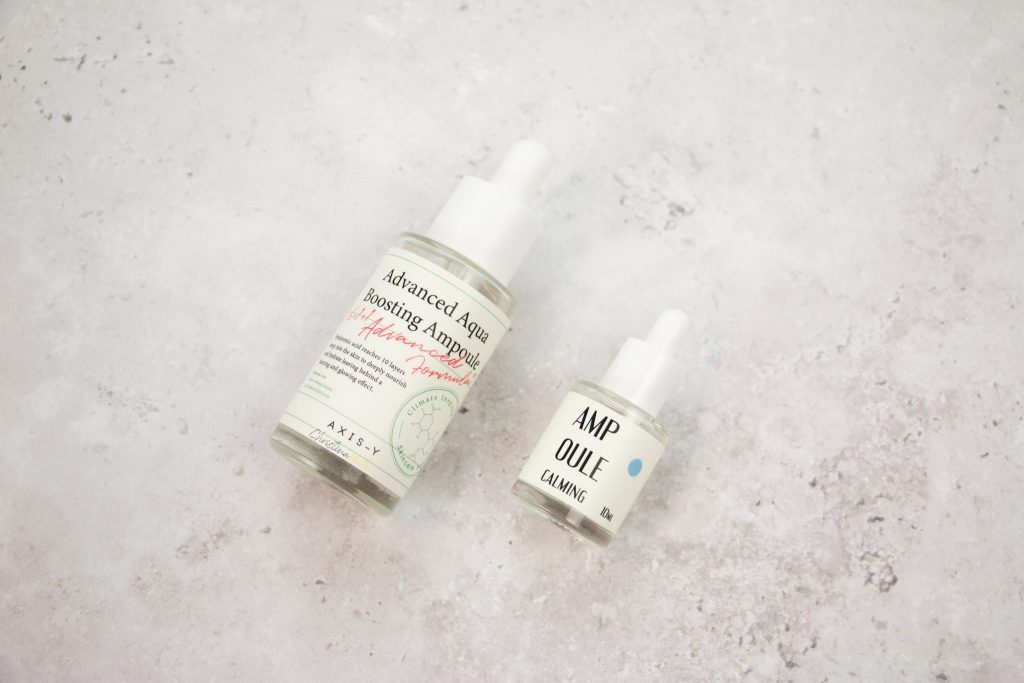 Axis-Y advanced aqua boosting ampoule review