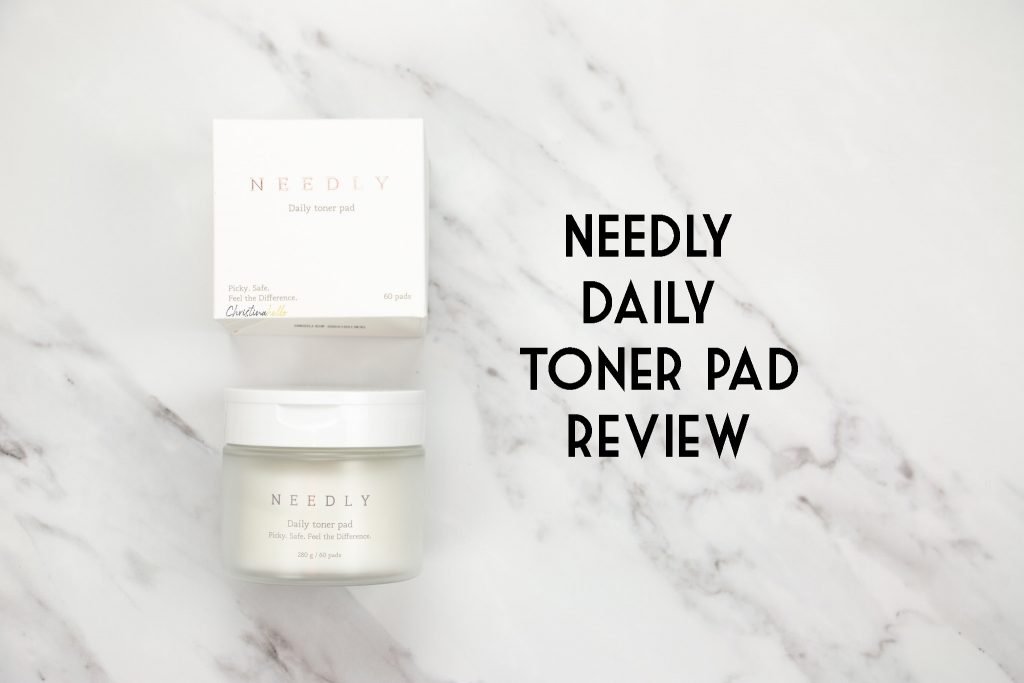 Needly daily toner pad review
